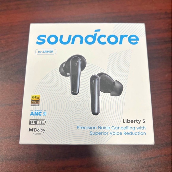 Anker Soundcore Liberty 5 Earbuds - Black